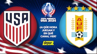 Canales de TV y horarios de Estados Unidos vs Uruguay por fecha 3 de Copa América
