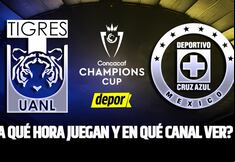 Canal para ver Tigres vs. Cruz Azul por Concachampions: a que hora juegan esta noche