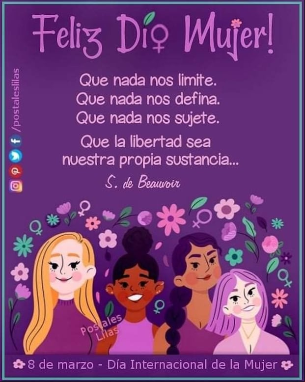 Imágenes del Día de la Mujer 2024: las mejores postales para dedicar el 8 de marzo (Foto: Interet)