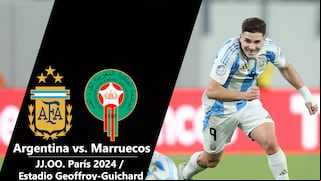 Dónde se puede ver Argentina vs. Marruecos por Juegos Olímpicos 2024
