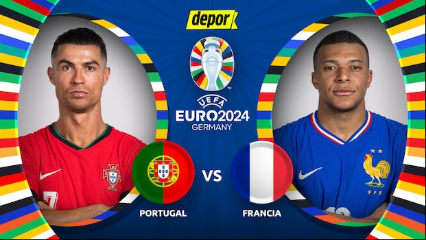 Portugal vs. Francia juegan por la Eurocopa 2024. (Diseño: Depor)