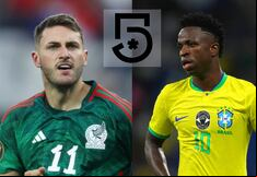Canal 5 transmitió el partido México 2-3 Brasil (08/06/2024)