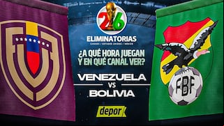 ¿En qué canales ver Venezuela vs. Bolivia y a qué hora juegan?