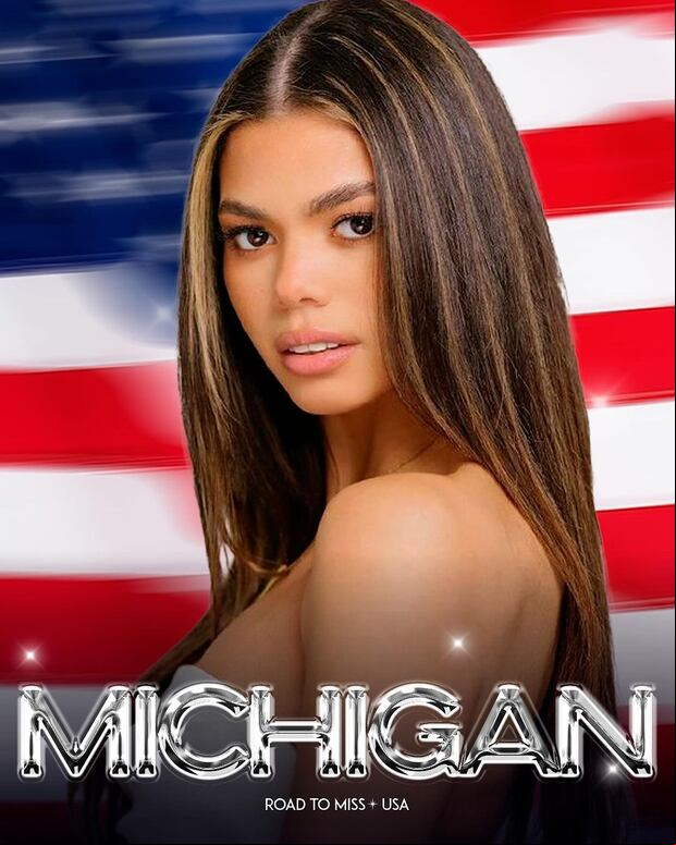 Alma Cooper postuló como la representante de Michigan en la competencia para ser la Miss USA 2024 (Foto: @alma.cooper / Instagram)
