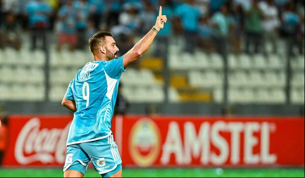 Martín Cauteruccio llegó a Sporting Cristal en 2024, procedente de Independiente de Argentina. (Foto: Sporting Cristal)