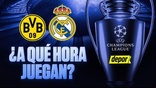 A qué hora Dortmund vs Real Madrid y canales TV de final Champions League
