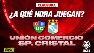 Sporting Cristal vs Unión Comercio: a qué hora juegan