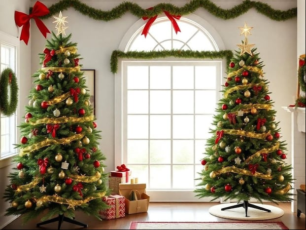 Looking to turn your home into a festive paradise this winter? Consider the Black Friday specials at your favorite shop. Say goodbye to the mess of real pine needles with an easy-to-maintain artificial Christmas tree. | Photo by northernforum.net