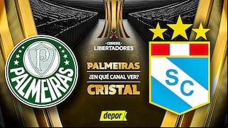 Canal de TV para ver hoy Cristal vs. Palmeiras por la Copa Libertadores