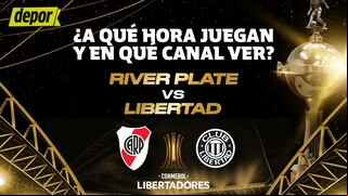 River vs Libertad y en qué canal de TV y a qué hora juegan hoy