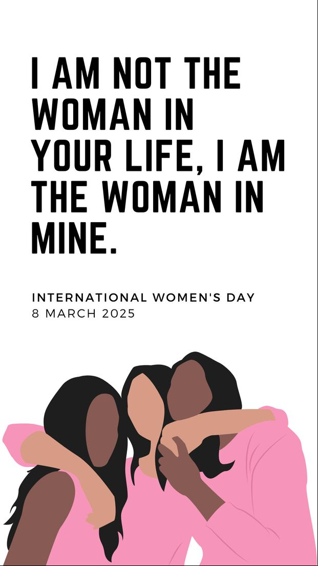 I am not the woman In your lIfe, I am the woman In mIne. | Photo by Canva / Depor