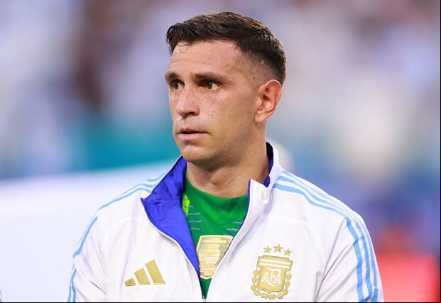 Emiliano Martínez fue titular en la victoria de Argentina sobre Perú por la Copa América 2024. (Foto: Getty Images)