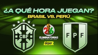 Perú vs. Brasil: a qué hora juegan hoy por las Eliminatorias 2026