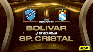 Sporting Cristal vs. Bolívar: a qué hora juegan por la Copa Libertadores