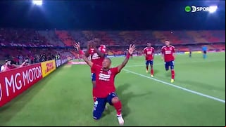 ¡En menos de 25 minutos! El doblete de Vásquez para el 2-0 de DIM sobre Vallejo por Sudamericana