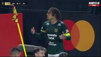 ¡'Depredador’ en el área! Gol de Paolo Guerrero para el 1-0 de Alianza Lima vs. Libertad