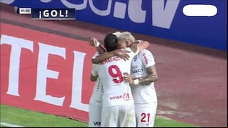 ¡Con la nuca! Gol de Carlos Garcés para el 1-1 de Cienciano vs. Caracas por Copa Sudamericana