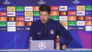 Diego Simeone: “Será un partido cuyo resultado es definitorio”