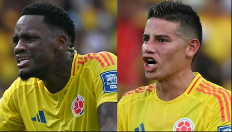 ¿Jhon Durán se peleó con sus compañeros tras el empate con Perú? James Rodríguez dio su versión