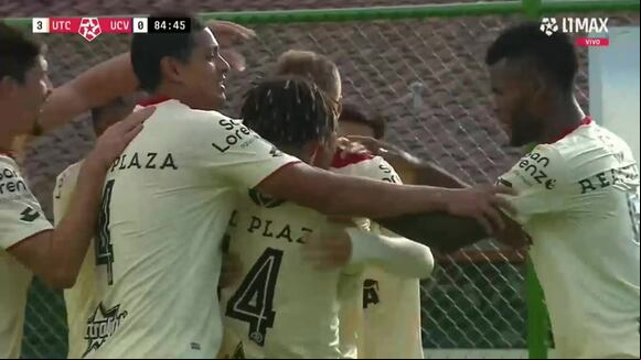 Tiago Cantoro marcó el 3-0 de UTC sobre César Vallejo. (Video: L1 MAX)