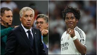 Ancelotti se rinde ante Endrick tras su gol en Champions: “Tiene huevos”