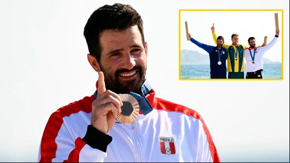 Así recibió Stefano Peschiera la medalla de bronce en París 2024