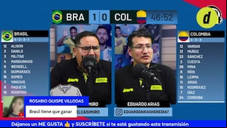 La reacción de Depor al gol de Daniel Muñoz para el empate en el Brasil vs. Colombia