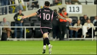 ¡Dos goles en cinco minutos! Doblete de Lionel Messi en Inter Miami vs. Columbus