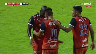 ¡Doblete y remontada! Goles de Jairo Vélez para el 2-1 de César Vallejo vs. Sporting Cristal