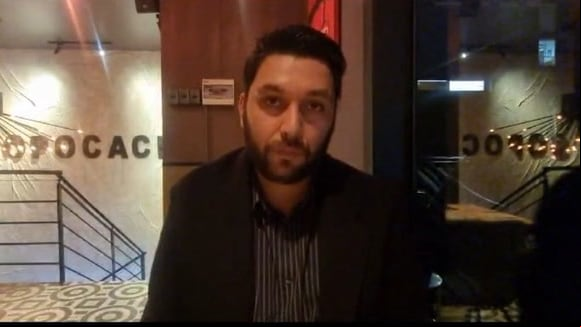 Ulises Guallanez, agente de Gino Peruzzi (Video: José Varela/Depor)