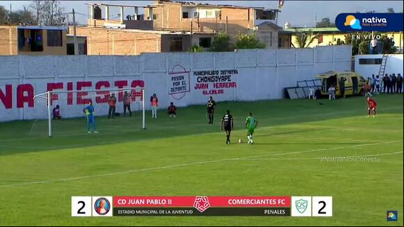 El error de Kevin Lugo en el tiro de penal de Comerciantes FC. (Video: Nativa TV)