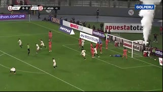 Sobre el final del partido: el golazo del ‘Gabi’ Costa para el 1-0 de Universitario vs UTC