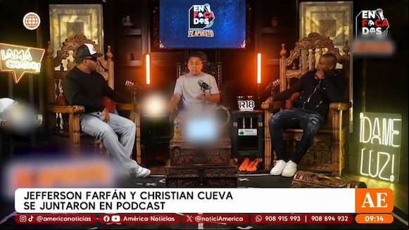 Farfán y Cueva se reencuentran en podcast