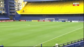 Tras la tormenta de anoche: así luce La Bombonera previo al partido entre Alianza Lima y Boca