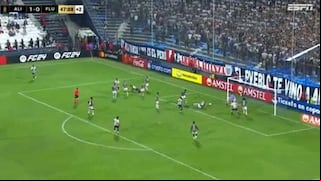 Tras tremenda jugada de Serna en el área: Waterman se perdió el 2-0 de Alianza vs. Fluminense