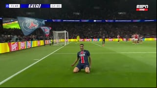 ¡El de la tranquilidad! Gol de Achraf Hakimi para el 2-0 de PSG contra Arsenal por Champions League
