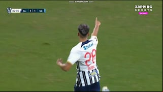 ¡Debut de Gonzalo Aguirre con Alianza Lima! Ingresó en el partido contra Sporting Cristal