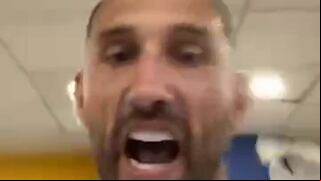 La reacción del camerino de Alianza Lima en La Bombonera, tras eliminar a Boca