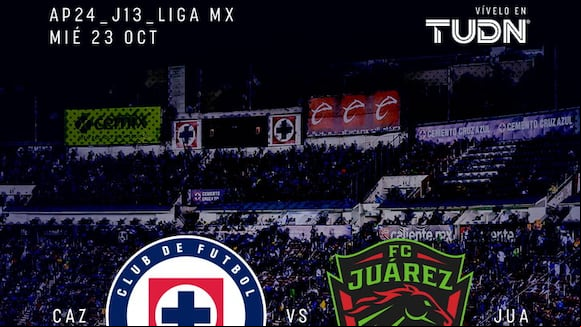 Cruz Azul vs Juárez por el Torneo Apertura de la Liga MX. (Vídeo: @CruzAzul).